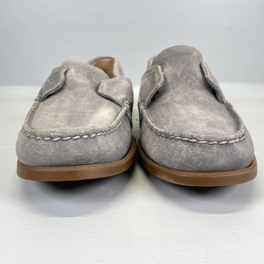 Sebago x Vane Campsides Loafers Mens Size 11.5 Gray Suede Slip On Casual Shoes